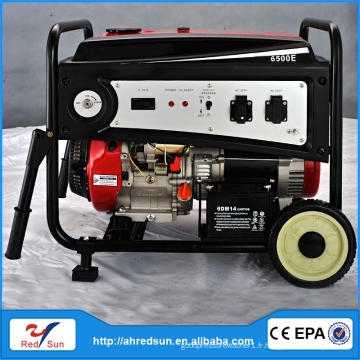 5KW / 220V Générateur de moteur diesel 8hp en acier inoxydable ohv 6500